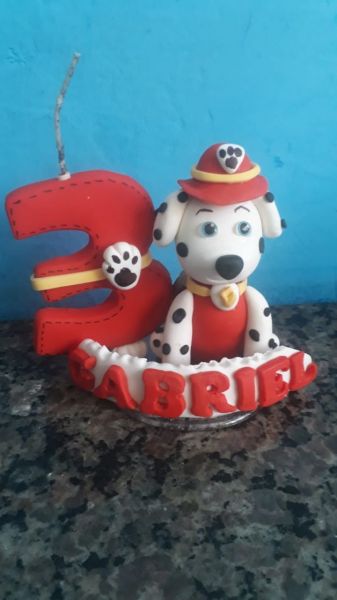 VELA  -PERSONALIZADA PATRULHA CANINA 3